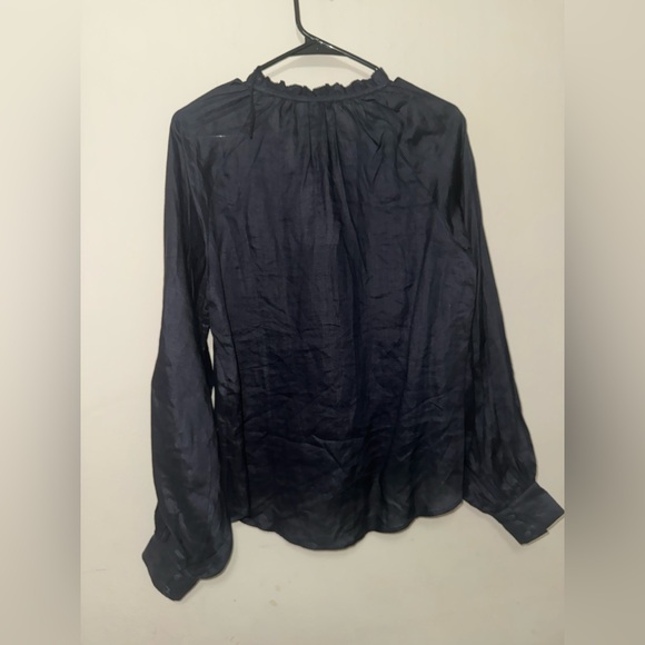 & Other Stories Oversized Voluminous Sleeve Blouse in Black NWT - Picture 8 of 10